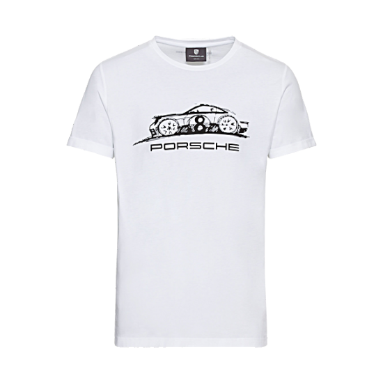 T-shirt homme, collection Porsche